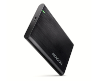 AXAGON EE25-A6C Bezśrubowa aluminiowa obudowa zewnętrzna USB-C 3.2 Gen 1 - SATA 6G dla 2.5" SSD/HDD - 1353410 - zdjęcie 1